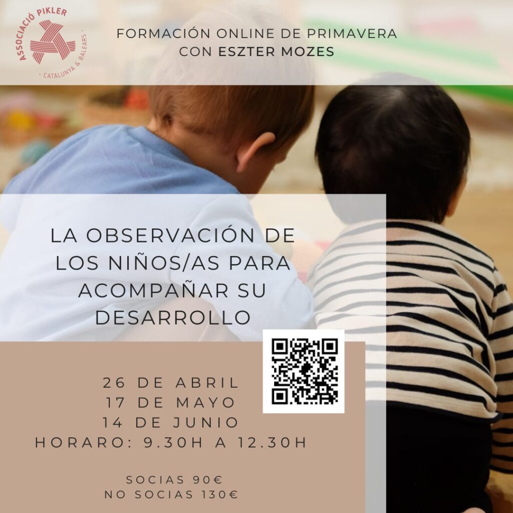Curso: La observación de los niños/as para acompañar su desarrollo online
